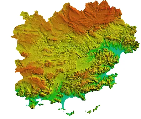 carte région