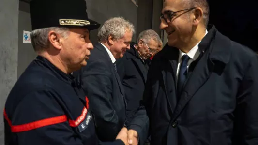 Visite ministre interieur